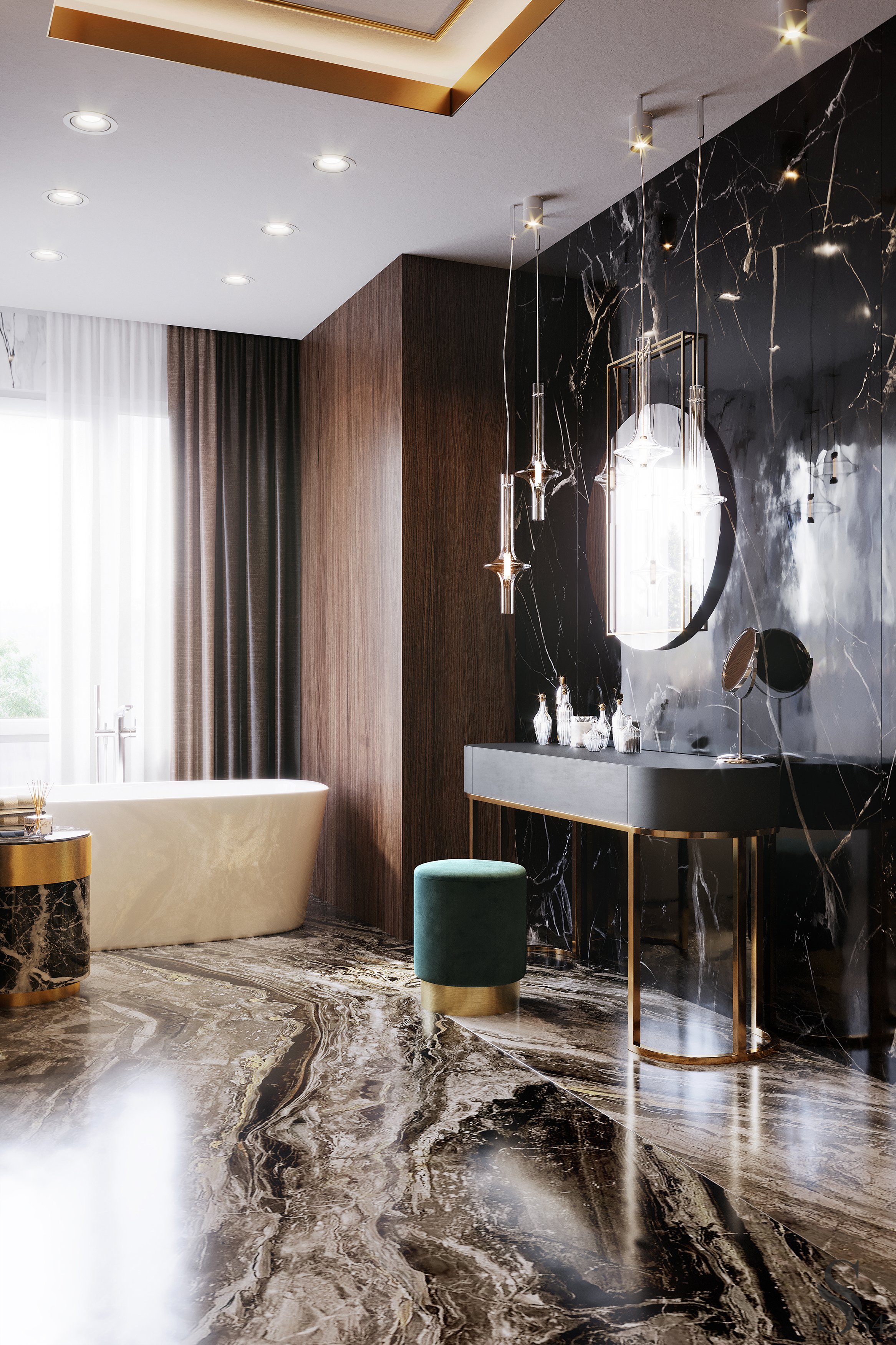 Загородный дом в США Studia-54-1