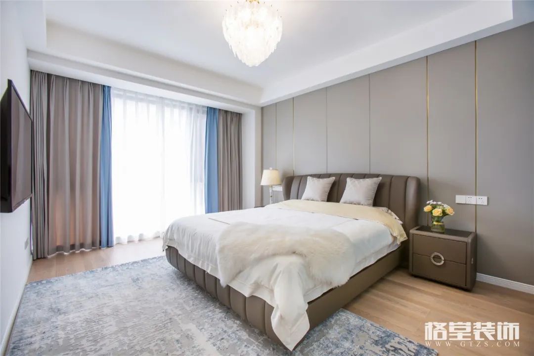 现代美式灰色调空间,优雅轻奢典范之家-18