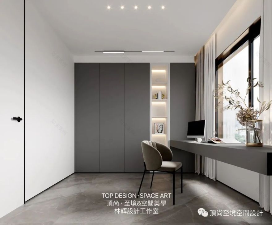 极简生活空间 · 哈尔滨和悦府一期设计丨中国哈尔滨丨頂尚·至境&空間設計-0