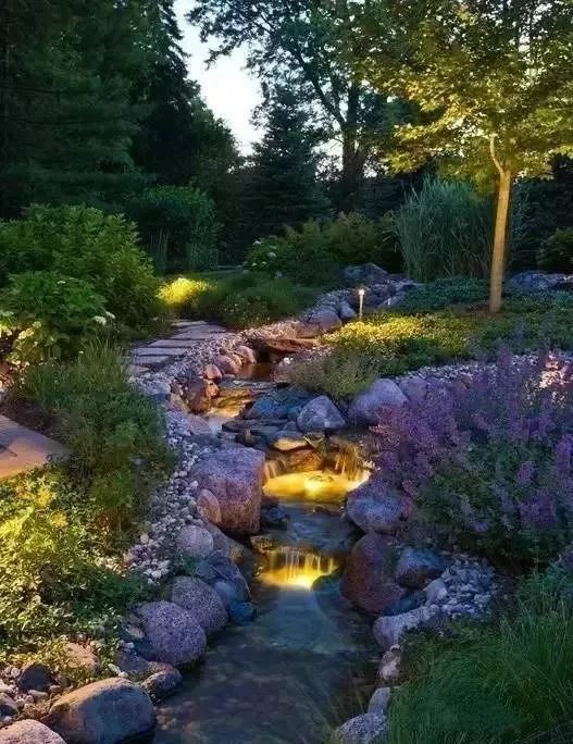 庭院照明设计 | 传统与现代的融合-95