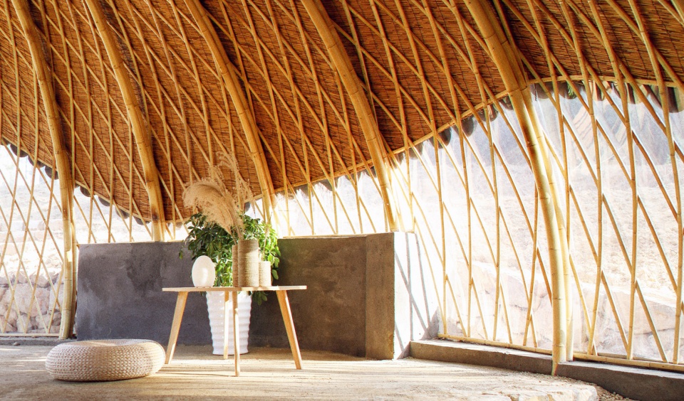 阴阳交融的「YU 舍」——竹构建筑的生态美学-28