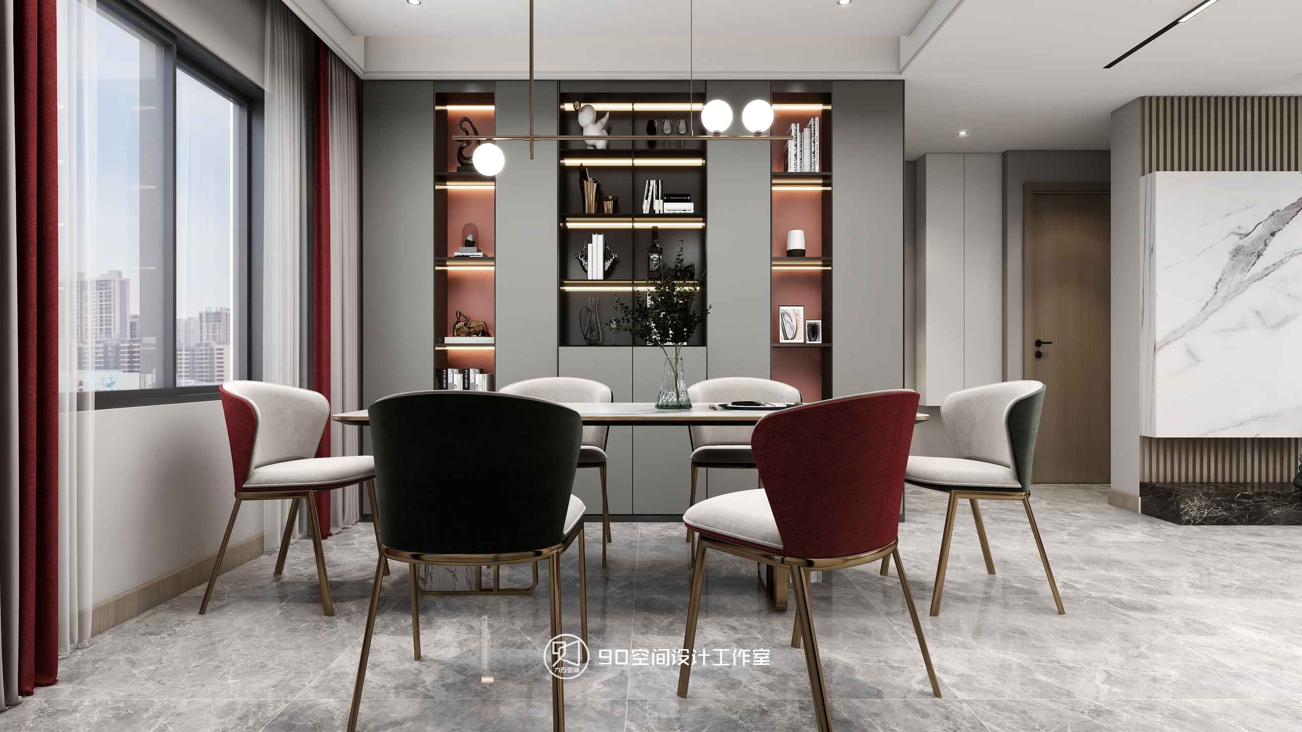 《爱家花苑》130 平方现代风格设计-17