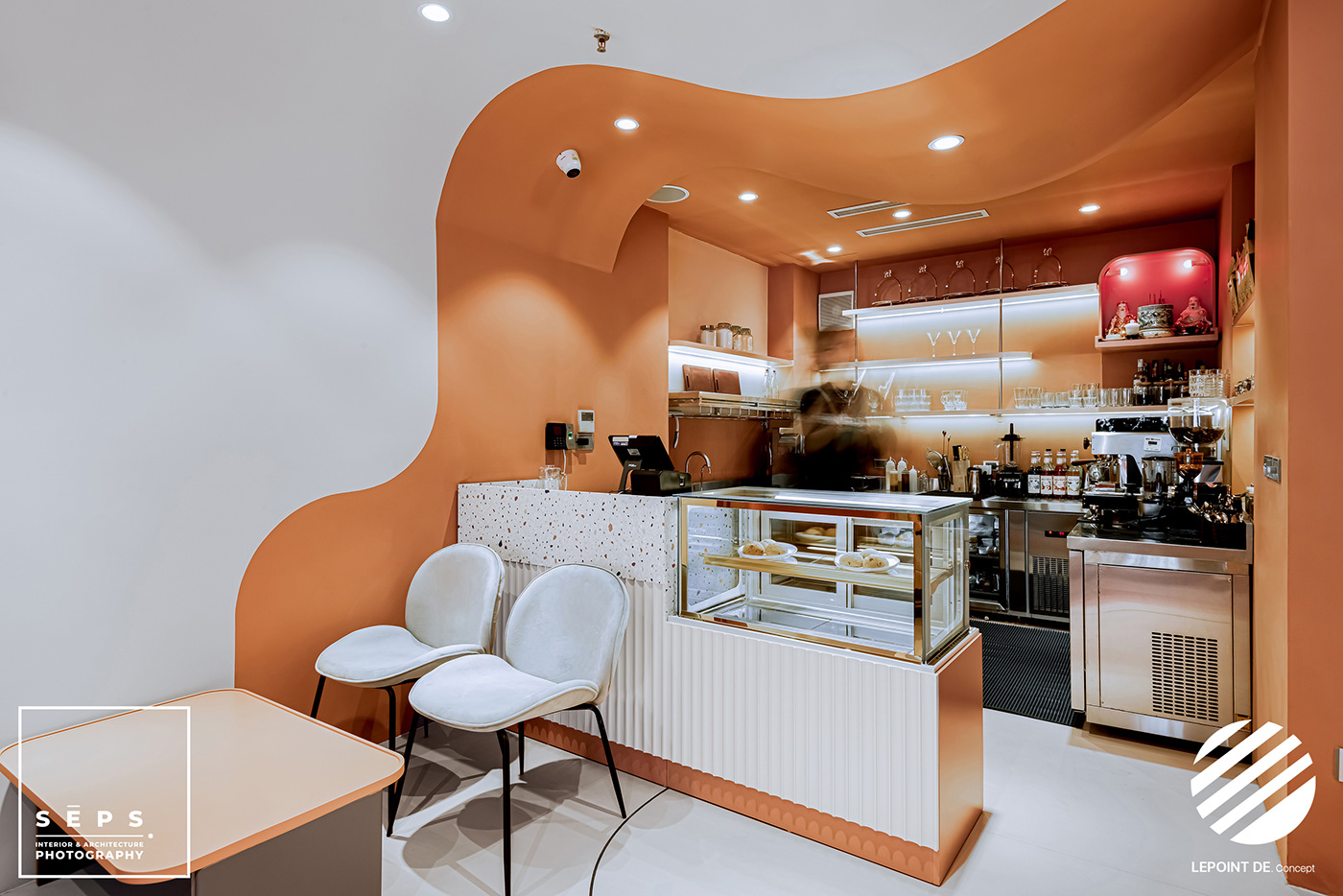 拉拉姆咖啡店丨越南河内丨Lepoint De.Concept & Andes Interior-6