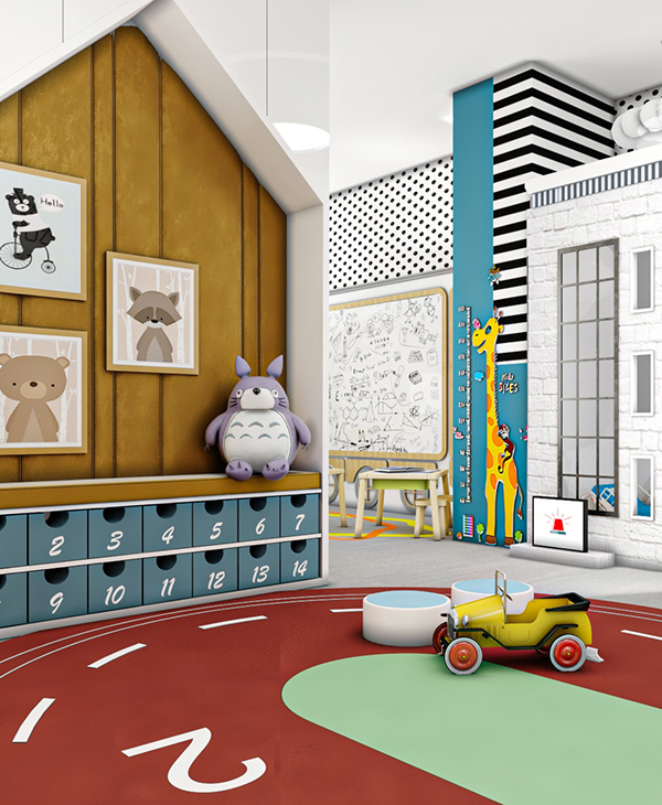 Happy Together Day Care 托儿所设计丨沙特阿拉伯丨DEBO Innovations & Designs 办公室-13