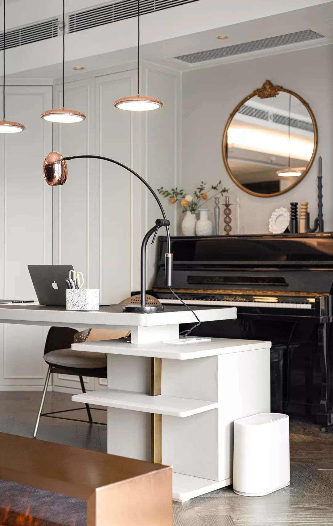 80 后花艺师 190㎡精装房改造，打造开放通透的理性和感性空间-32