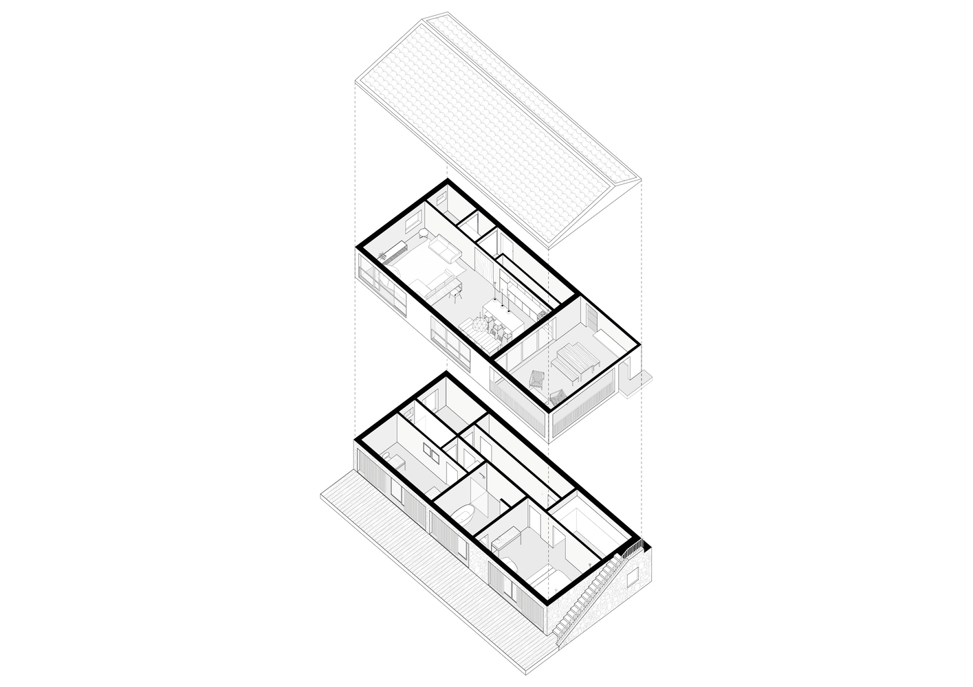 Livramento House · 简约岛屿度假别墅丨葡萄牙蓬塔德尔加达丨Mezzo Atelier-36