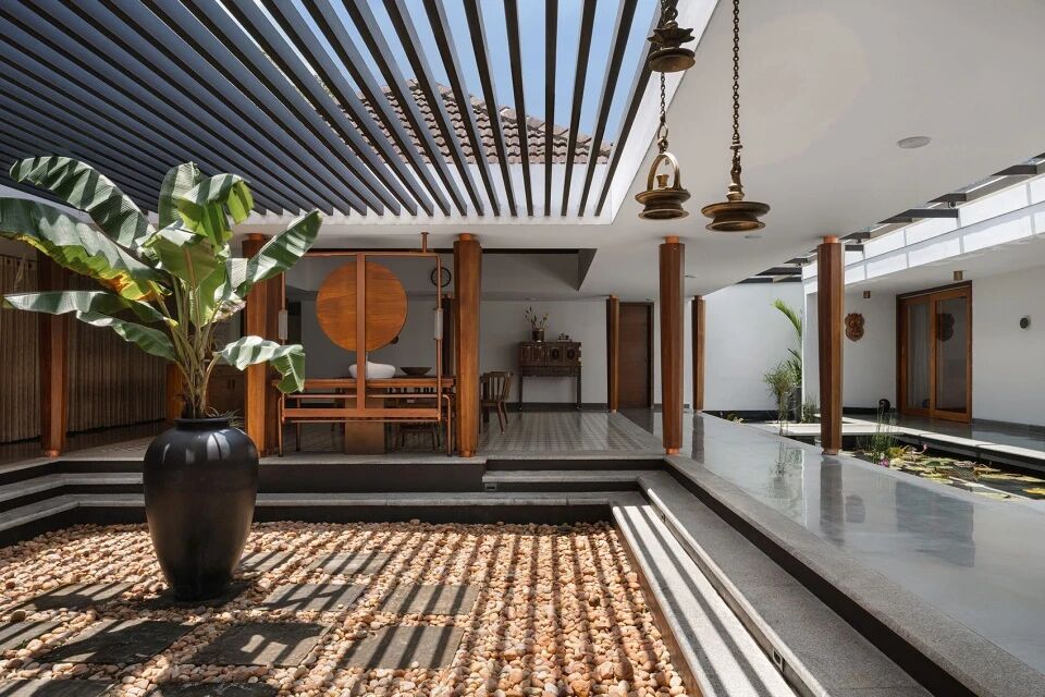 印度House of Quad现代住宅丨Thomas Parambil Architects-15