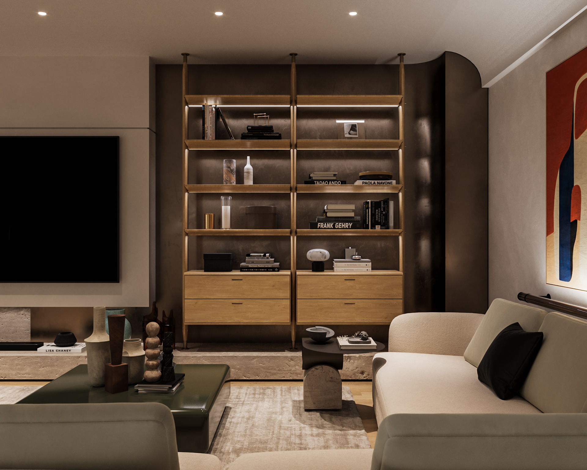 SUBTLE SERENITY住宅公寓丨埃及开罗丨Insite architects-22