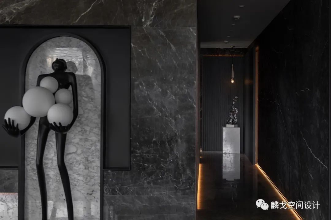 重庆来福士轻奢大平层丨中国重庆丨麟戈设计-51