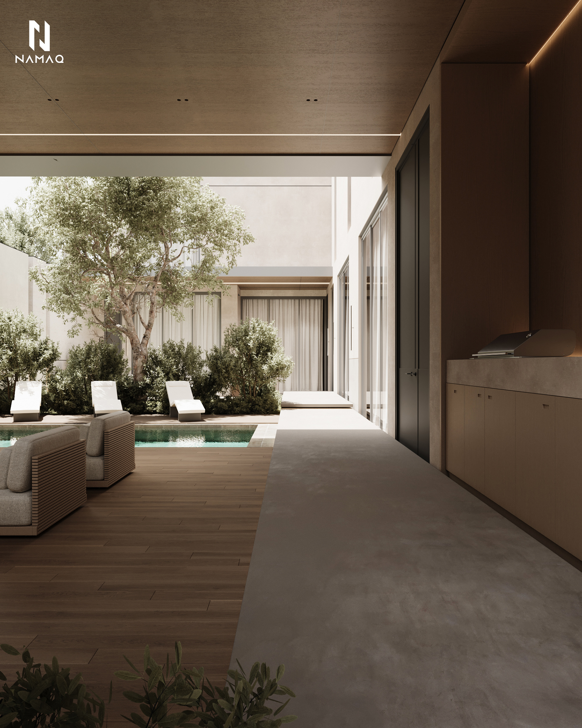 景观与屋顶设计丨沙特阿拉伯利雅得丨Salma Ahmed-5