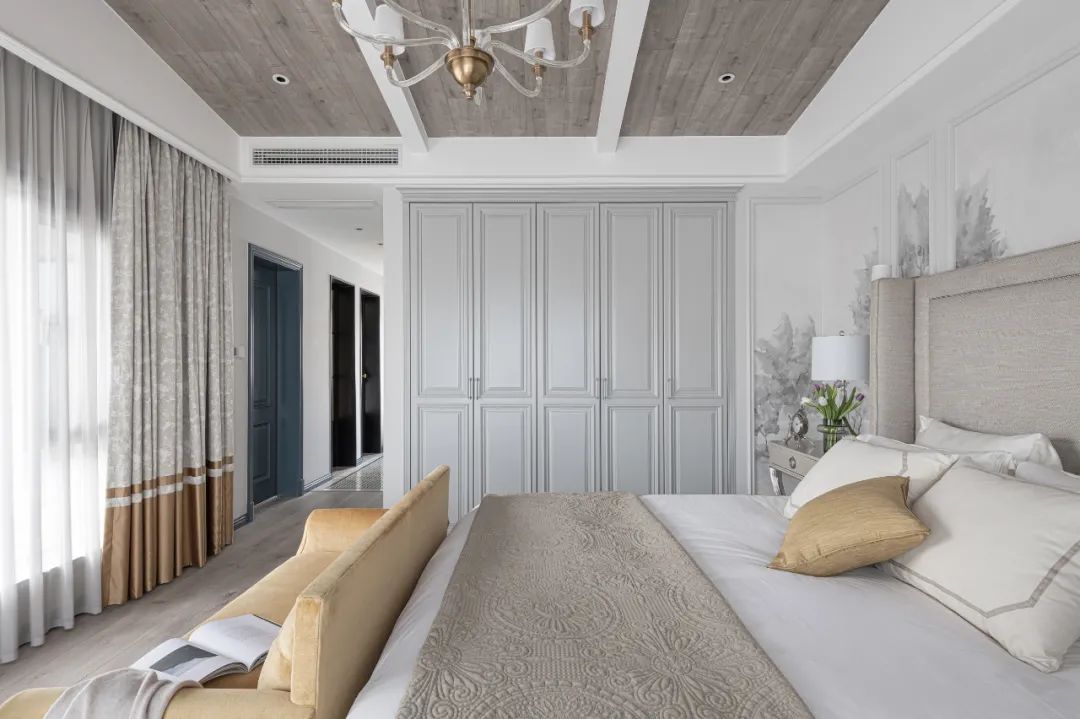 竖厅改横厅的超强设计，诠释优雅温柔的空间氛围 | 宏福樘设计-39