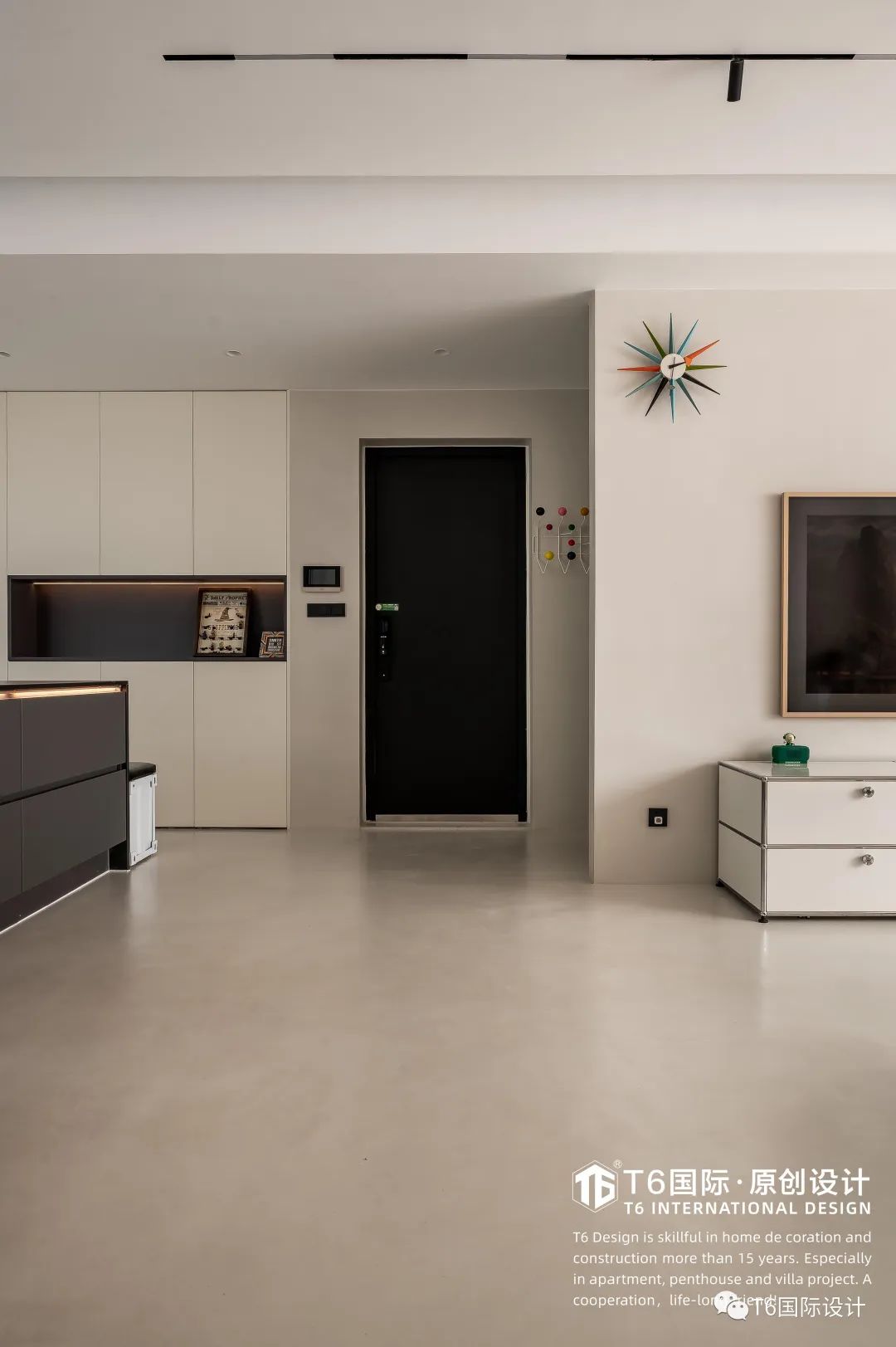 现代极简全屋微水泥设计-27