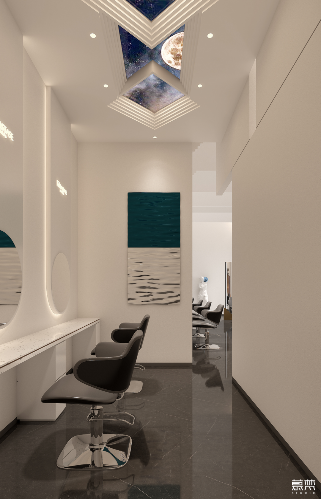 首发 X CARR SALON丨以元素为载体将空间“形式”完整体现-110