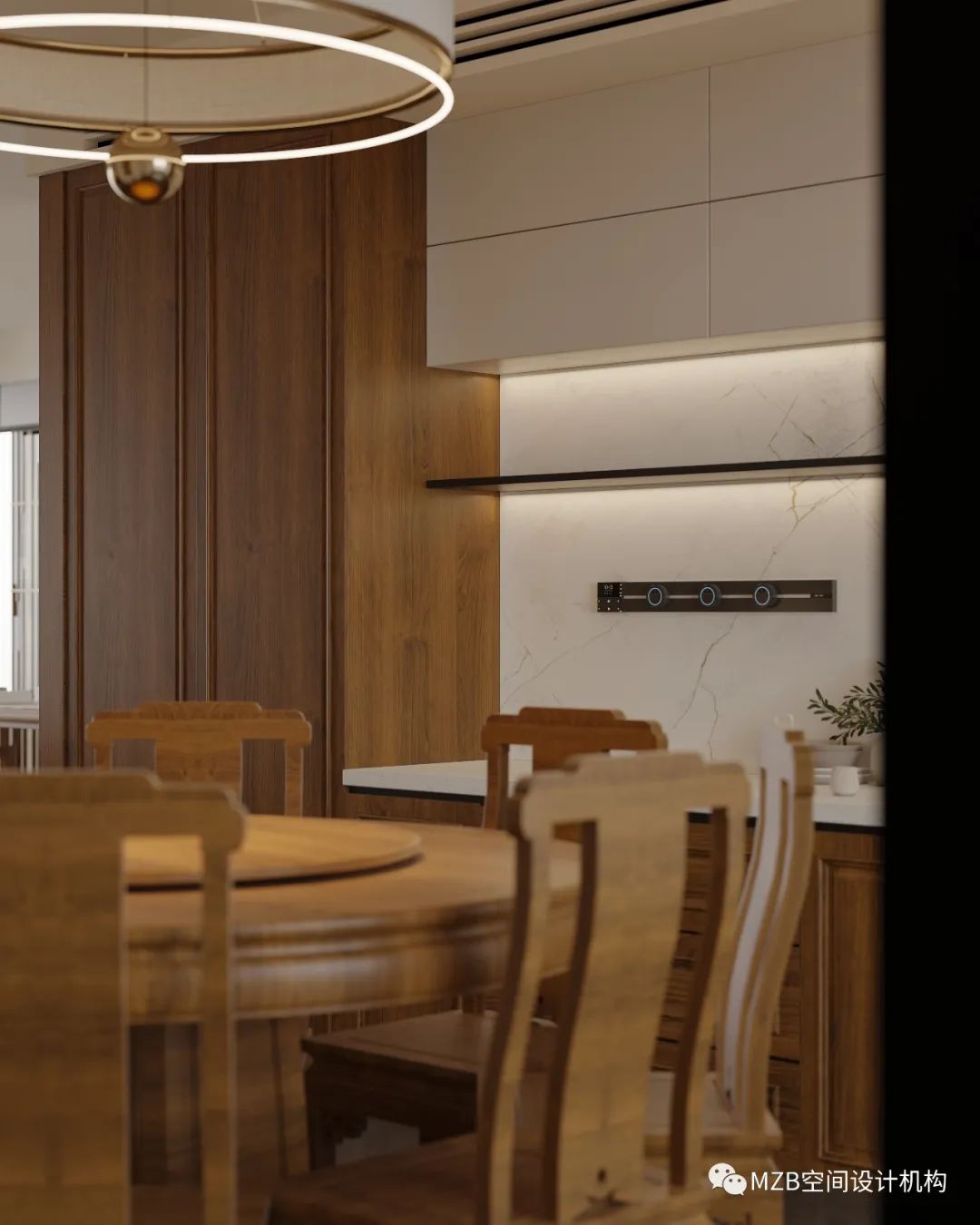 绿地麓湖郡现代家居丨MZB 空间设计机构-20