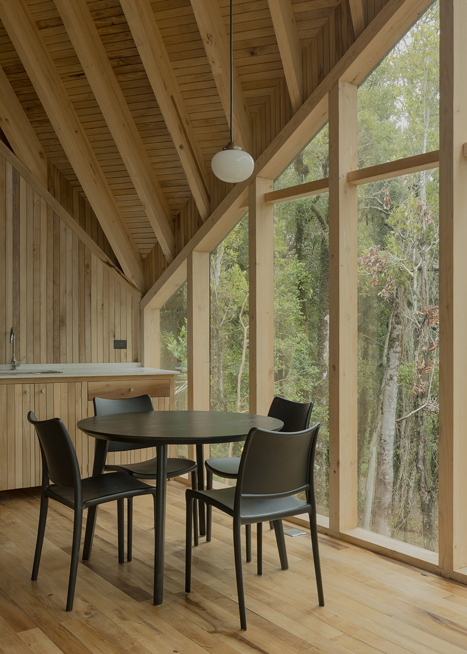 Calfuco小屋丨智利丨Tomas de Iruarrizaga-25