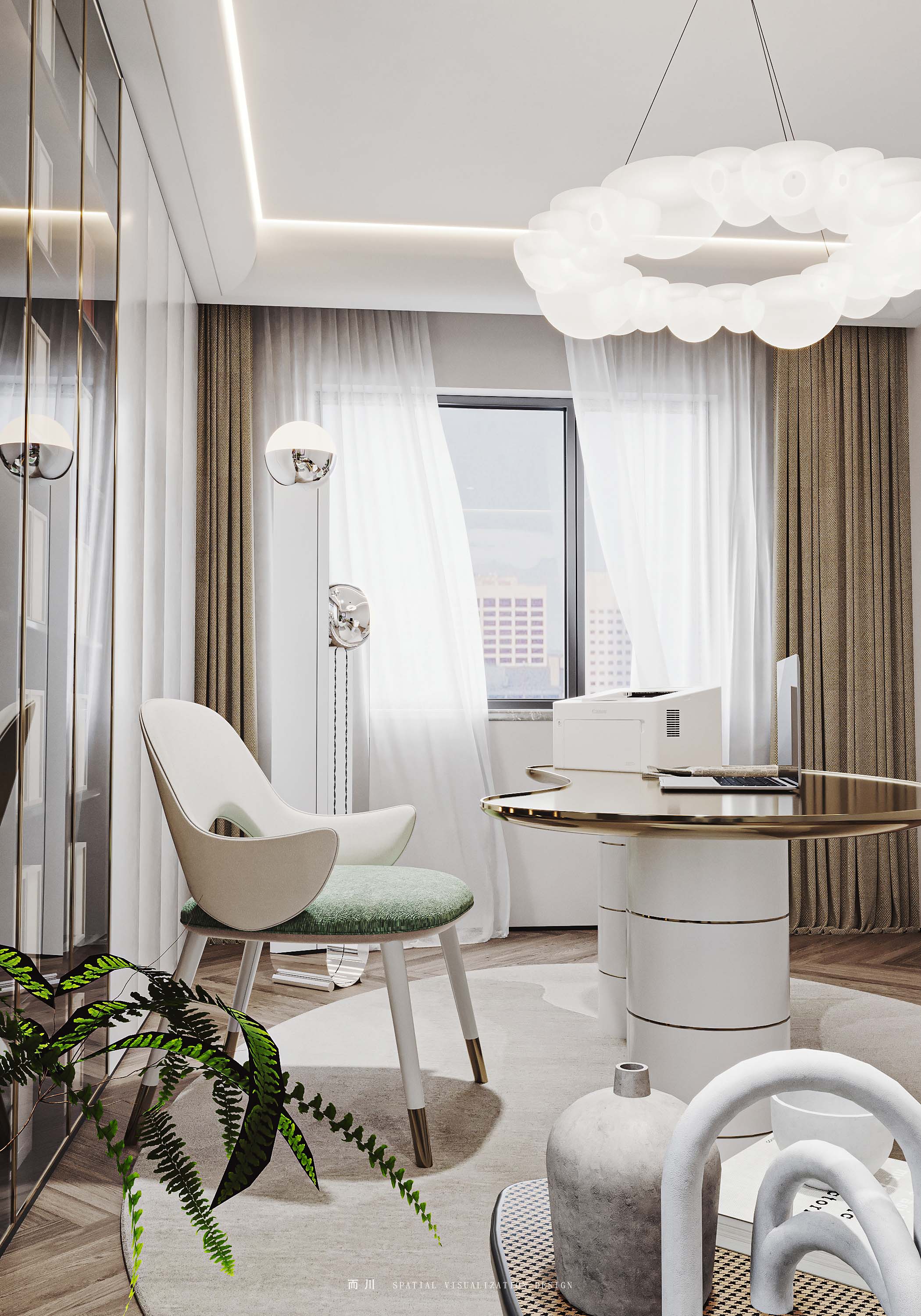 现代轻奢丨魔方空间设计-26