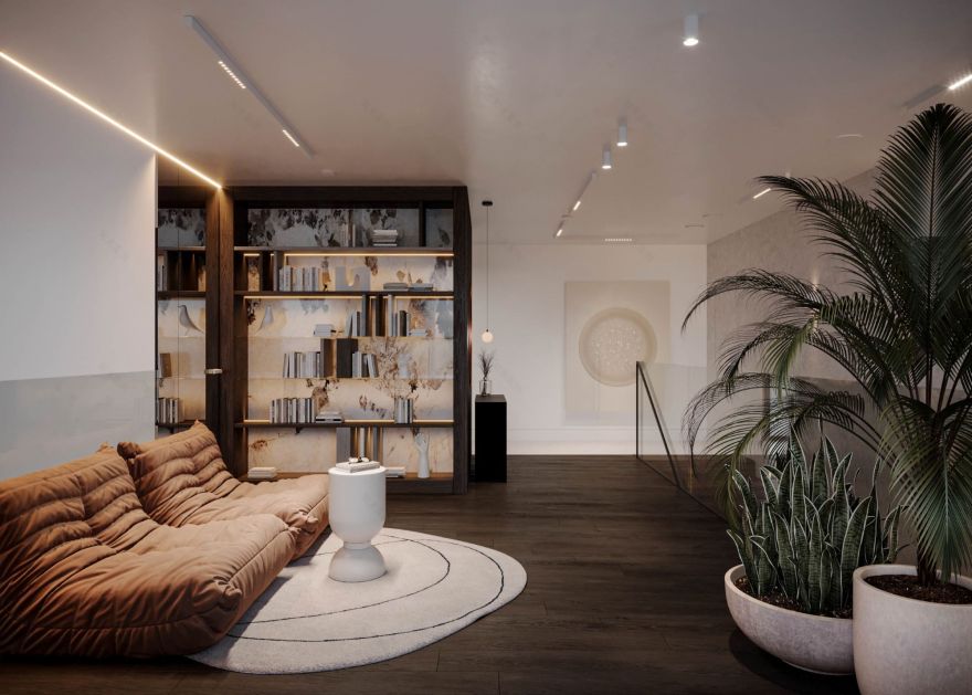 位于斜坡上的MODEKO·STUDIO设计的别墅室内项目丨MODEKO.STUDIO(Paweł Łęczycki)-19