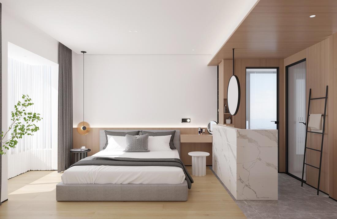 东莞市石排镇国际公馆9栋~现代极简风-9