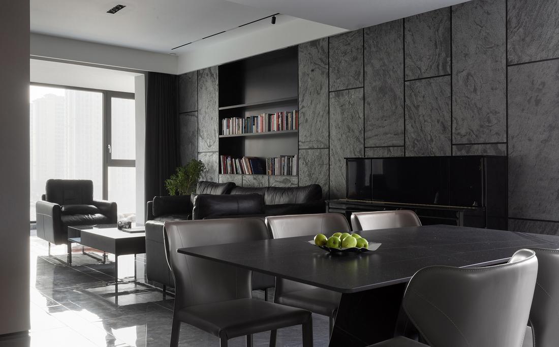 在地室内设计丨《构筑生活》丽都水岸大平层-2