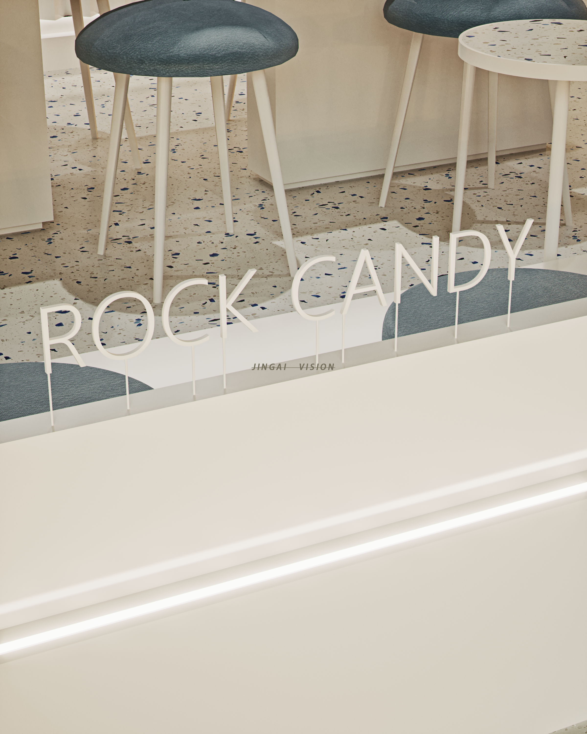 梦幻甜品店 | 少女心的小清新设计-7