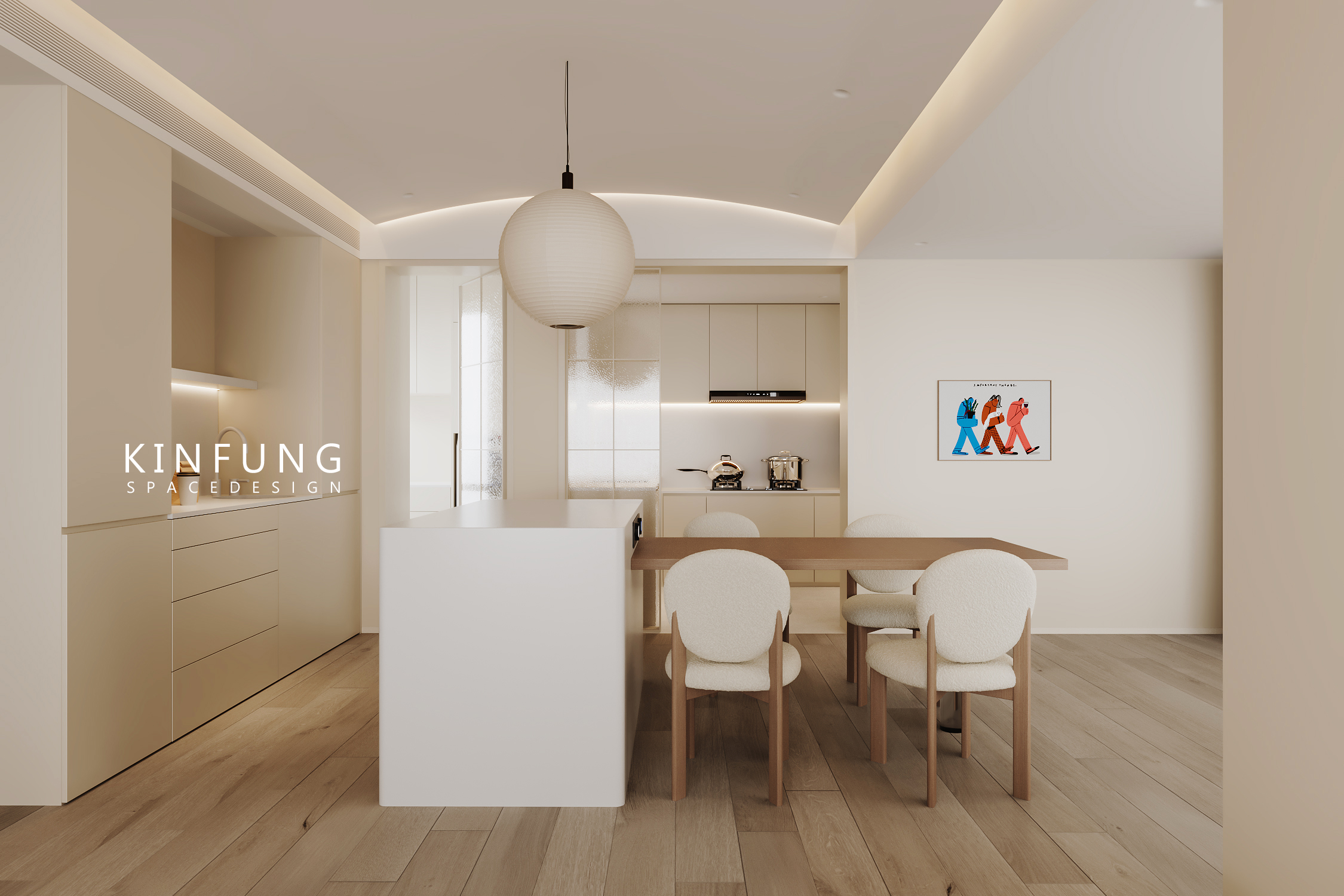  125㎡ | 大地色系奶油风-4