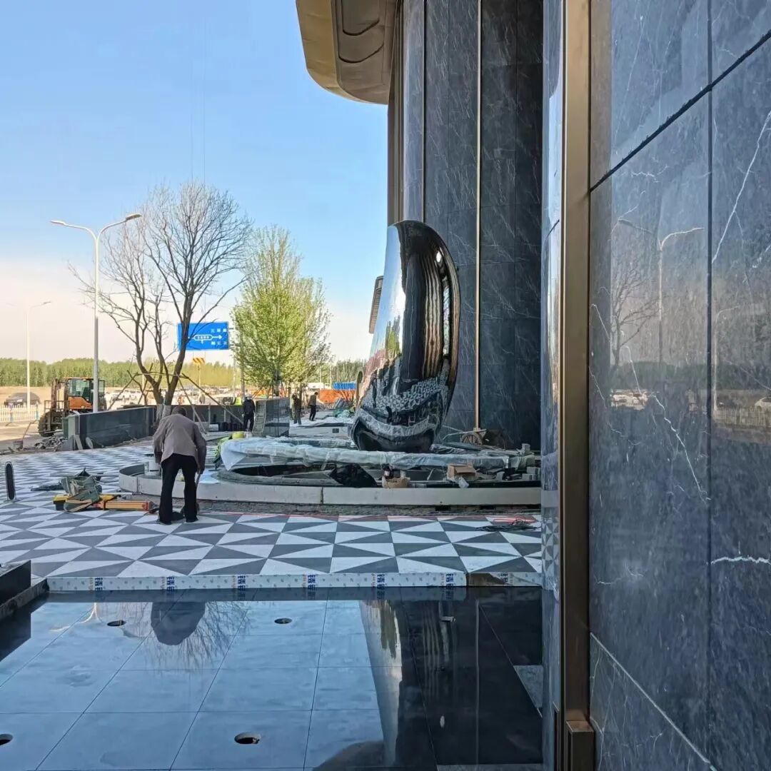 哈尔滨｜汇龙启元B区雕塑项目-82