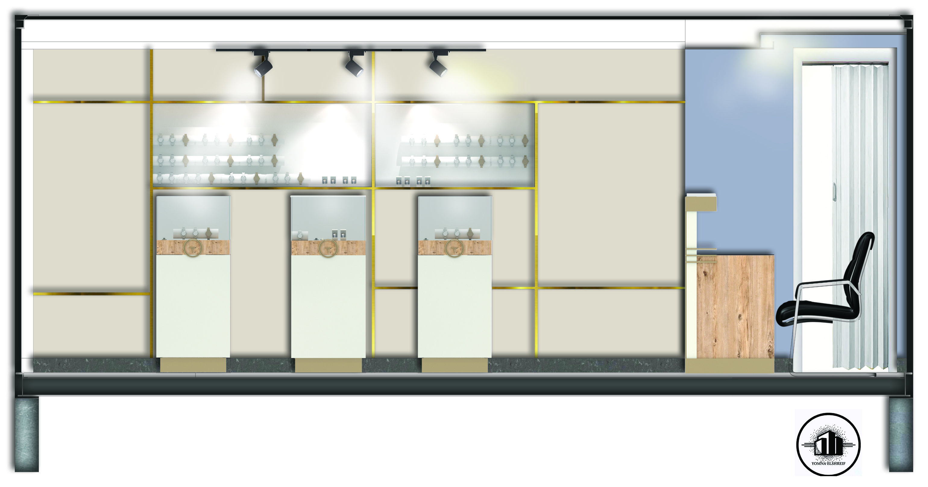 SHIPPING CONTAINER SHOP 室内设计丨YOMNA ELSHREIF-8