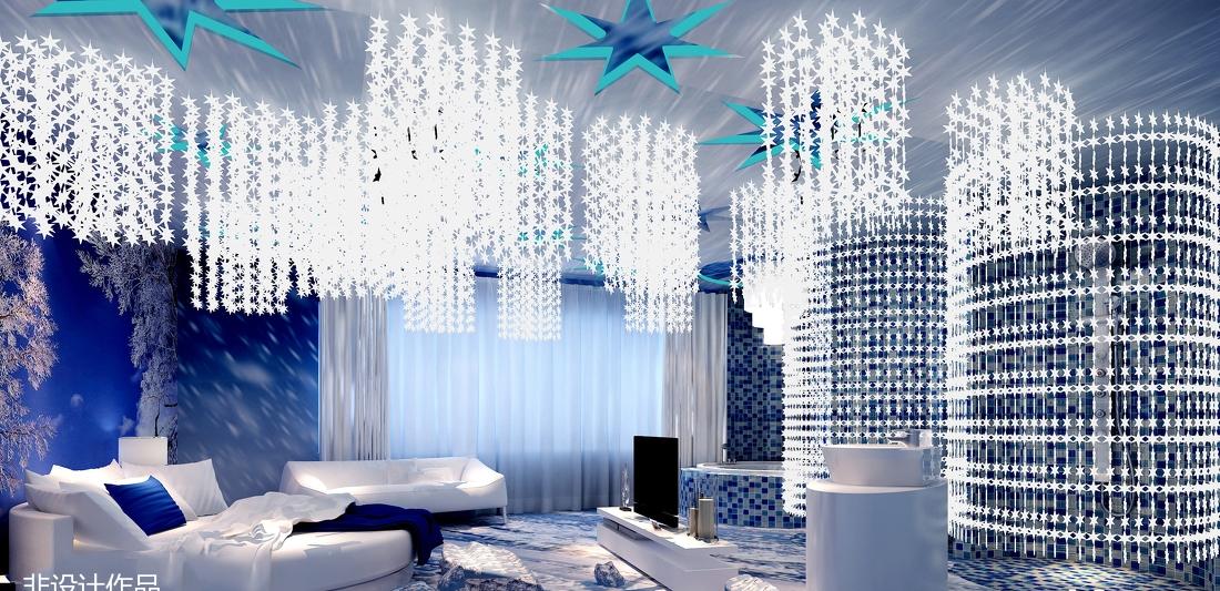 湖北十堰浪漫定制主题酒店设计-14