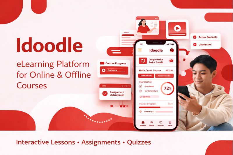 Idoodle eLearning App设计-1