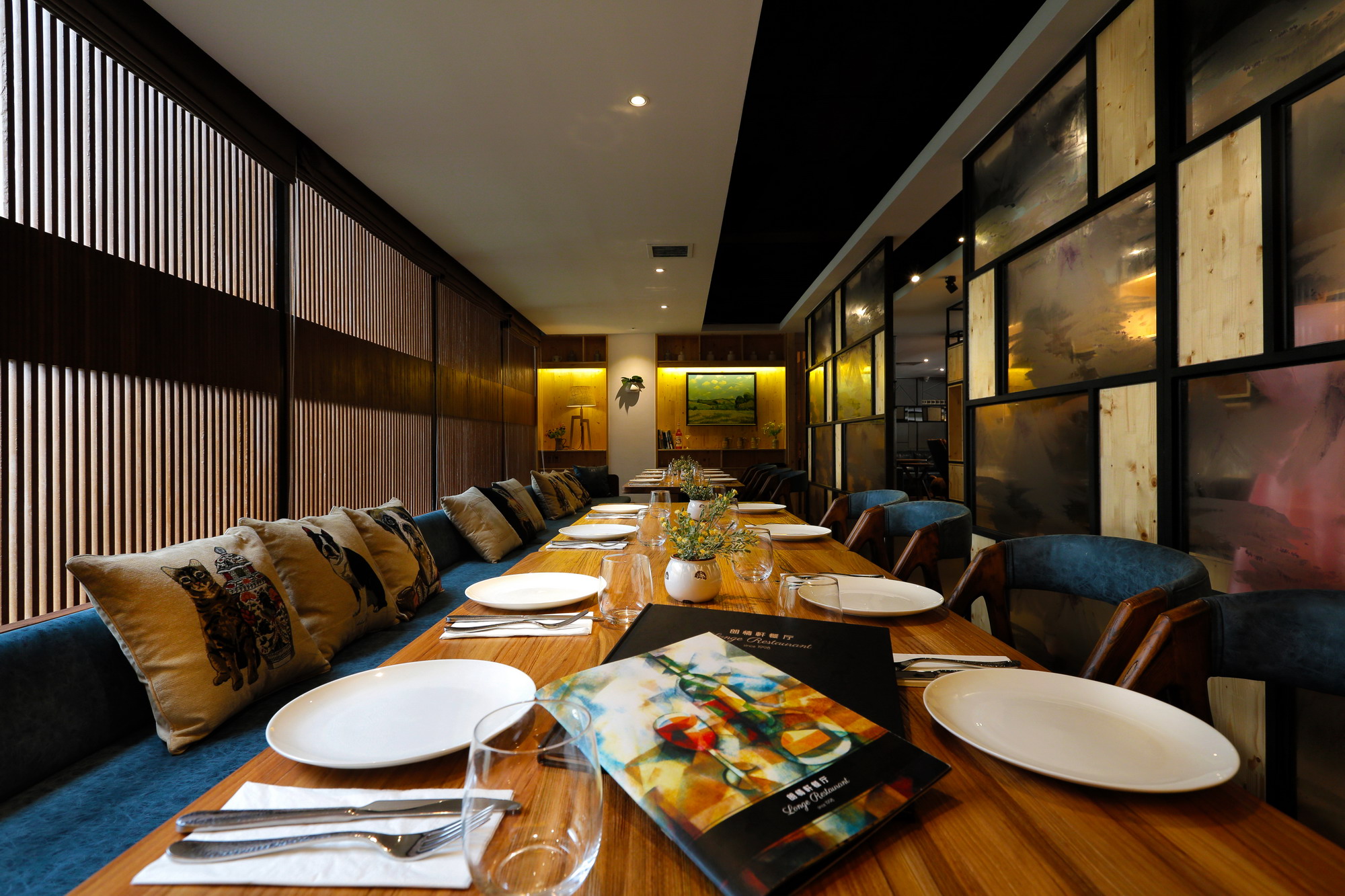 HS翰思设计 东莞朗晴轩创意西餐吧-3