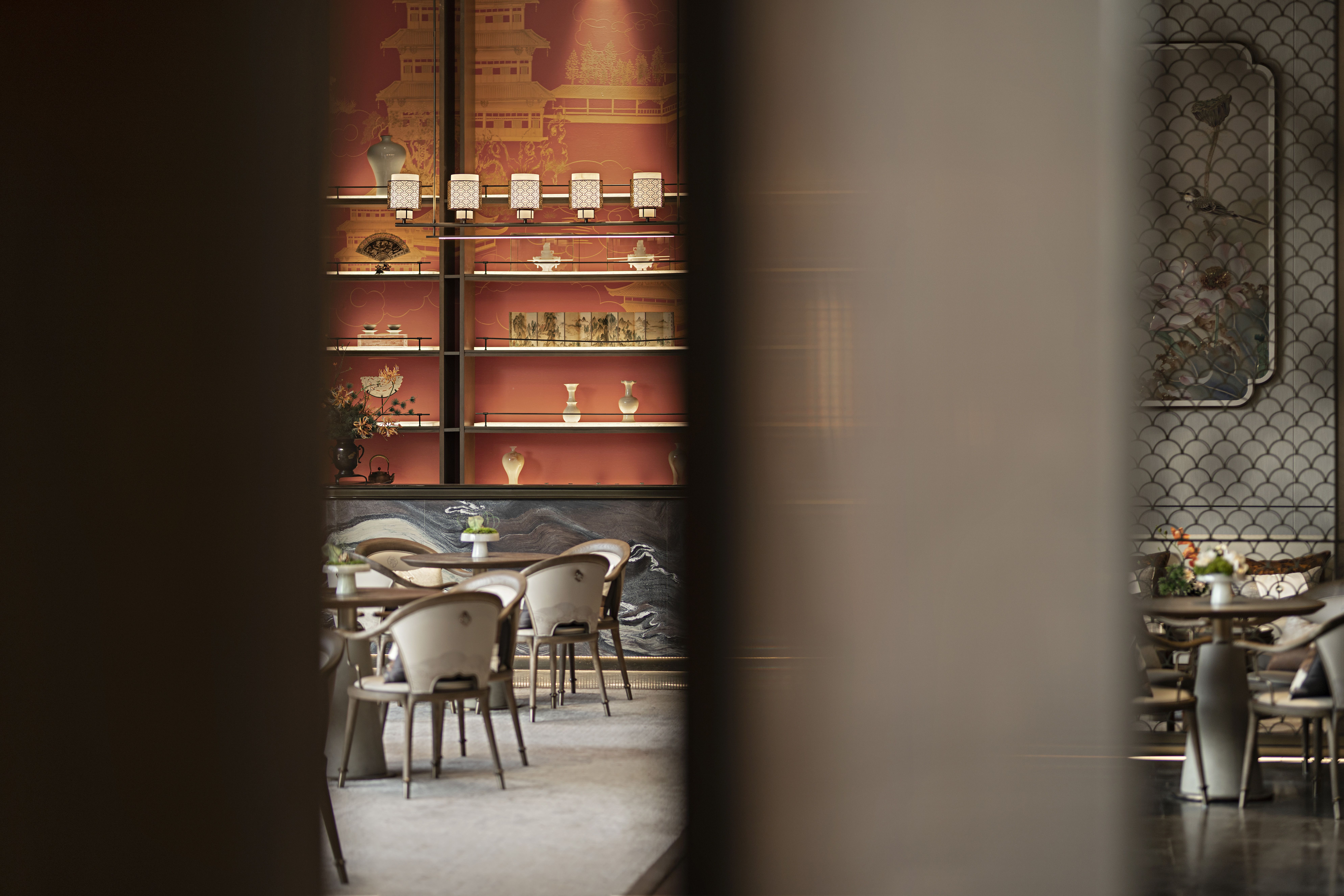 1000㎡中式售楼处丨盘石设计-20