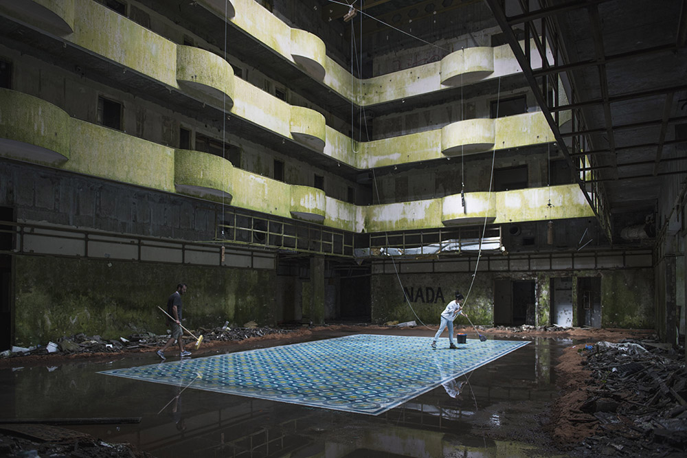 西班牙艺术家的地面彩绘 / Javier de Riba-38