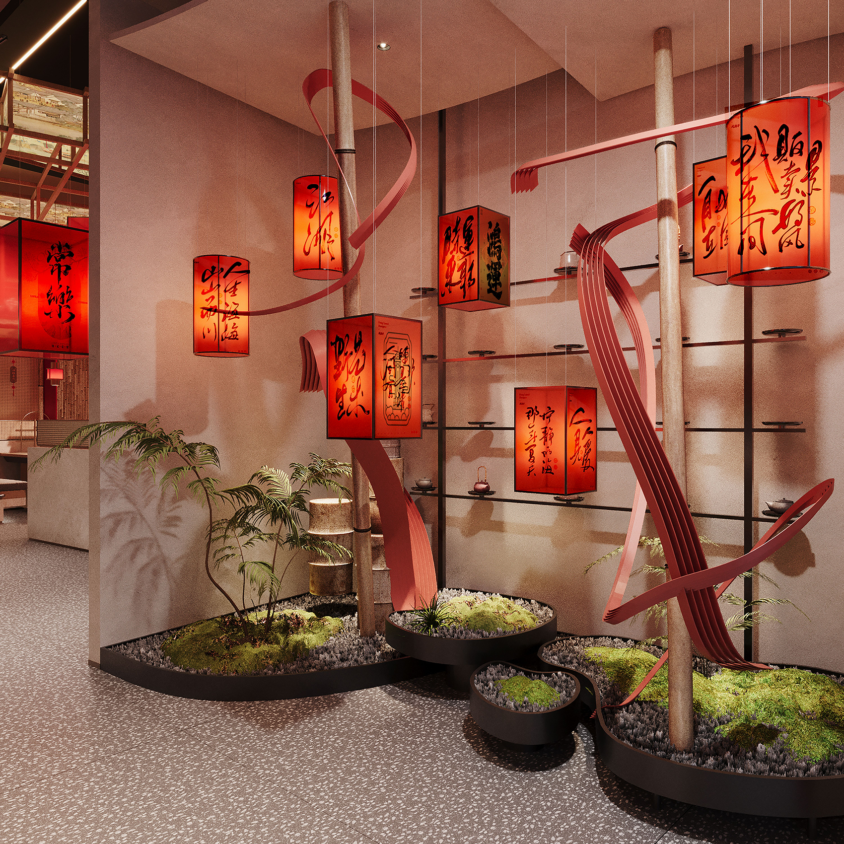 星月豪渝重庆火锅·迪拜店丨阿联酋迪拜丨魔戏空间设计,ABDdesign-39