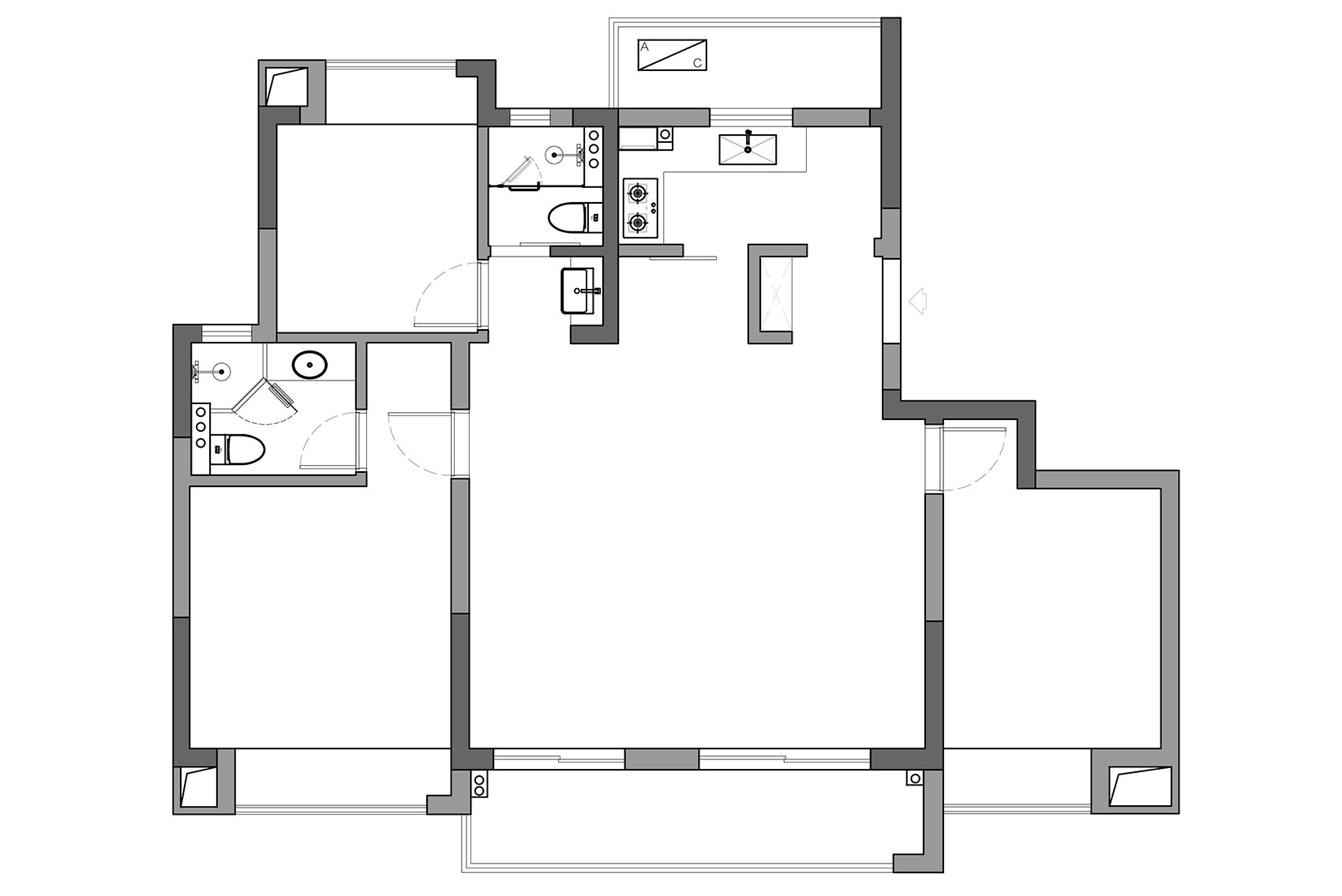 TUTU家的精装局部改造，杭州 / 大不了地设计工作室-80