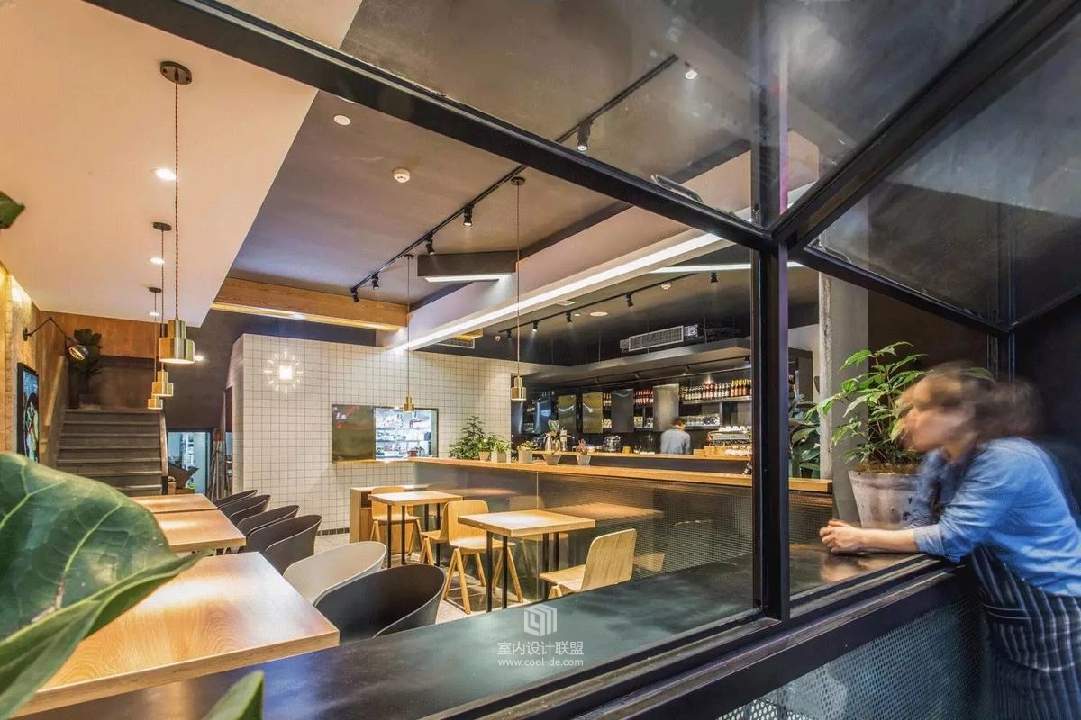 全文室内设计-“每天”美式休闲餐厅-26