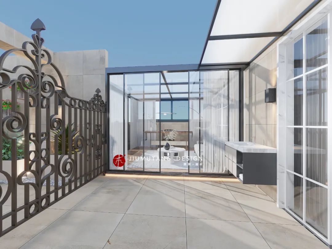 宏天广场复式法式轻奢设计丨中国潮州丨潮州市九木堂装饰设计有限公司-34