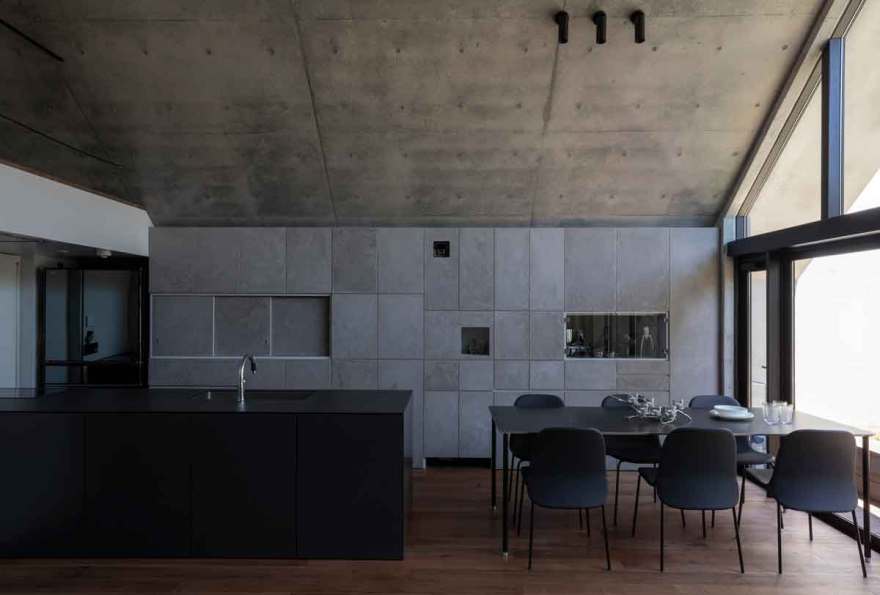 Concrete Shell House 混凝土壳住宅丨IKAWAYA Architects-33