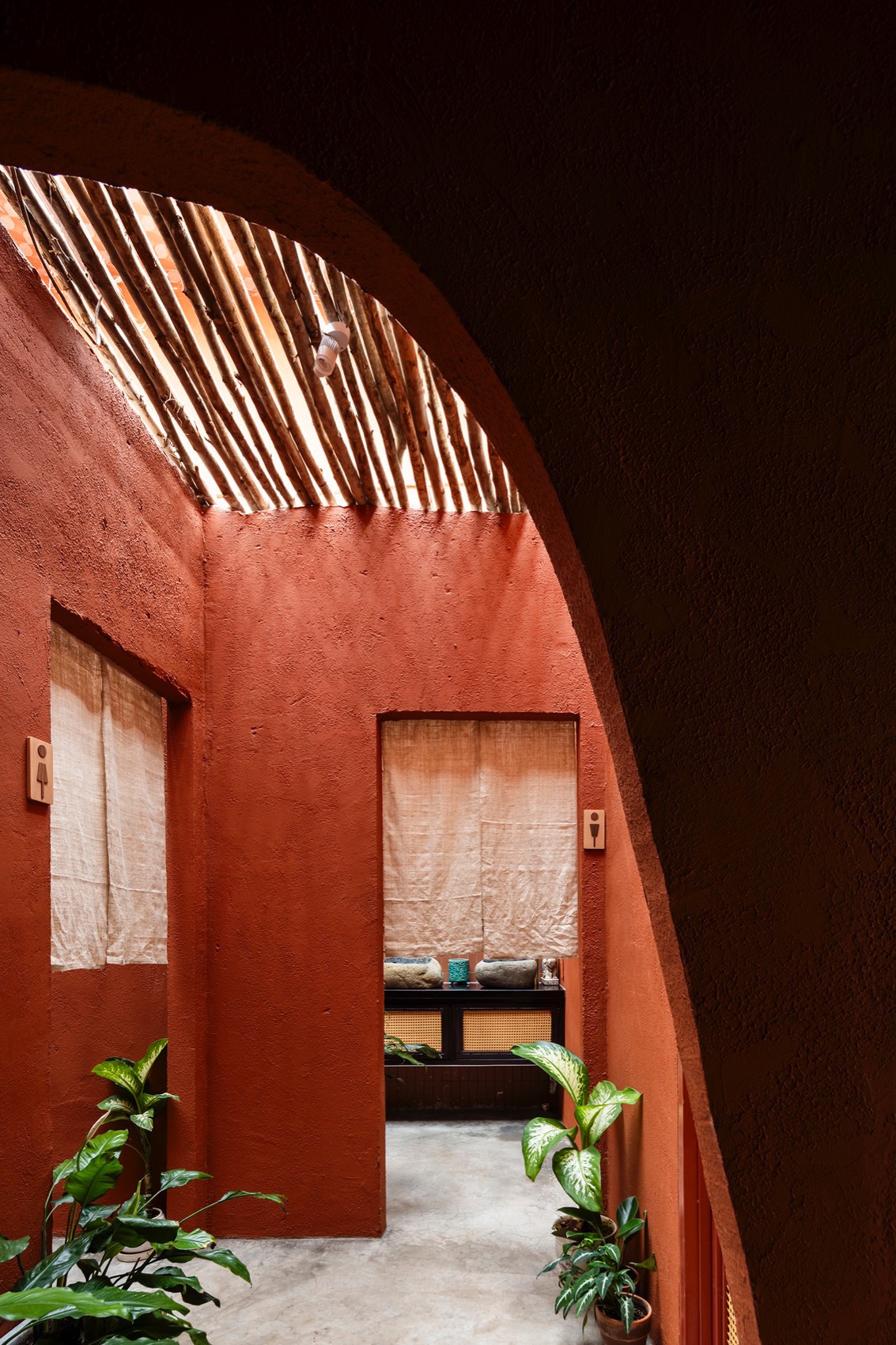 Nhà Tú花园餐厅丨越南丨Long Nguyen Design-78