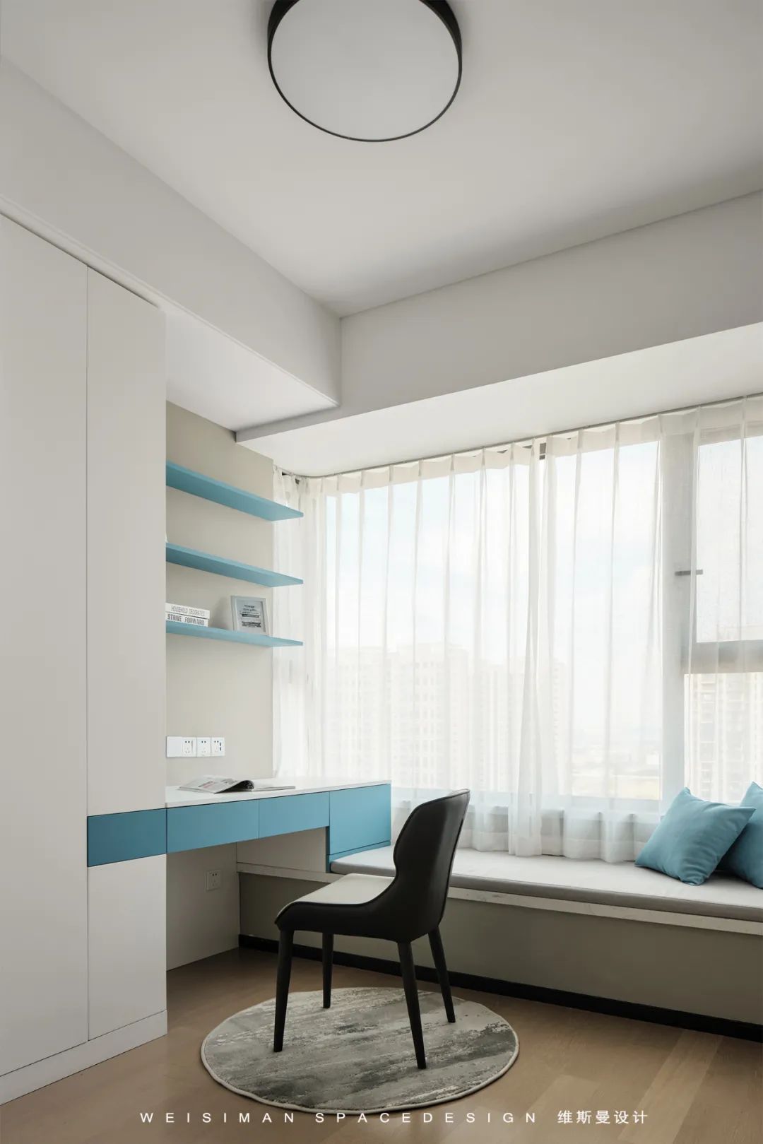 如梦之境 · 探索现代简约大平层之美丨中国苏州丨维斯曼全案设计-49