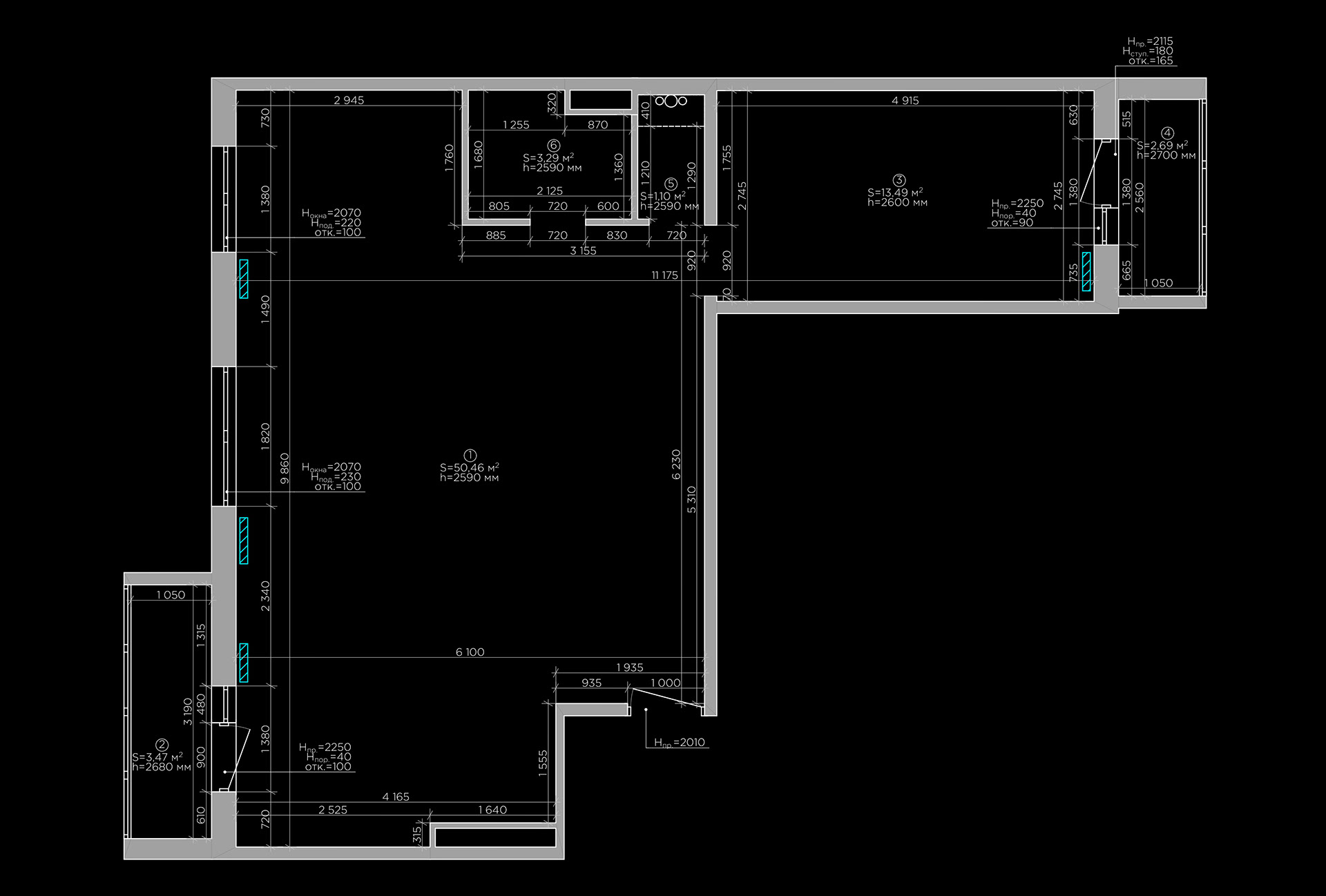 宁静美感的公寓设计-0