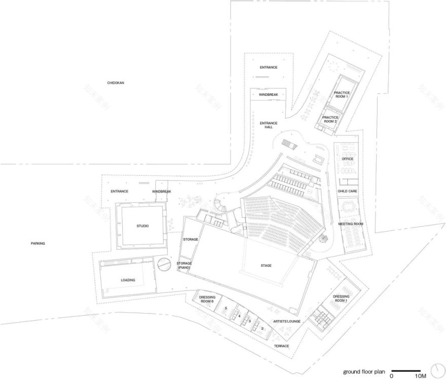 鹤冈市文化会馆丨日本丨SANAA-37