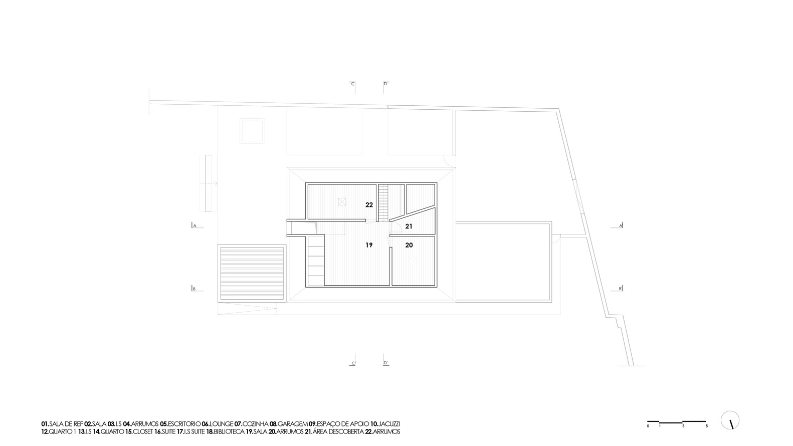 葡萄牙火灾废墟重建的 NVC House-52