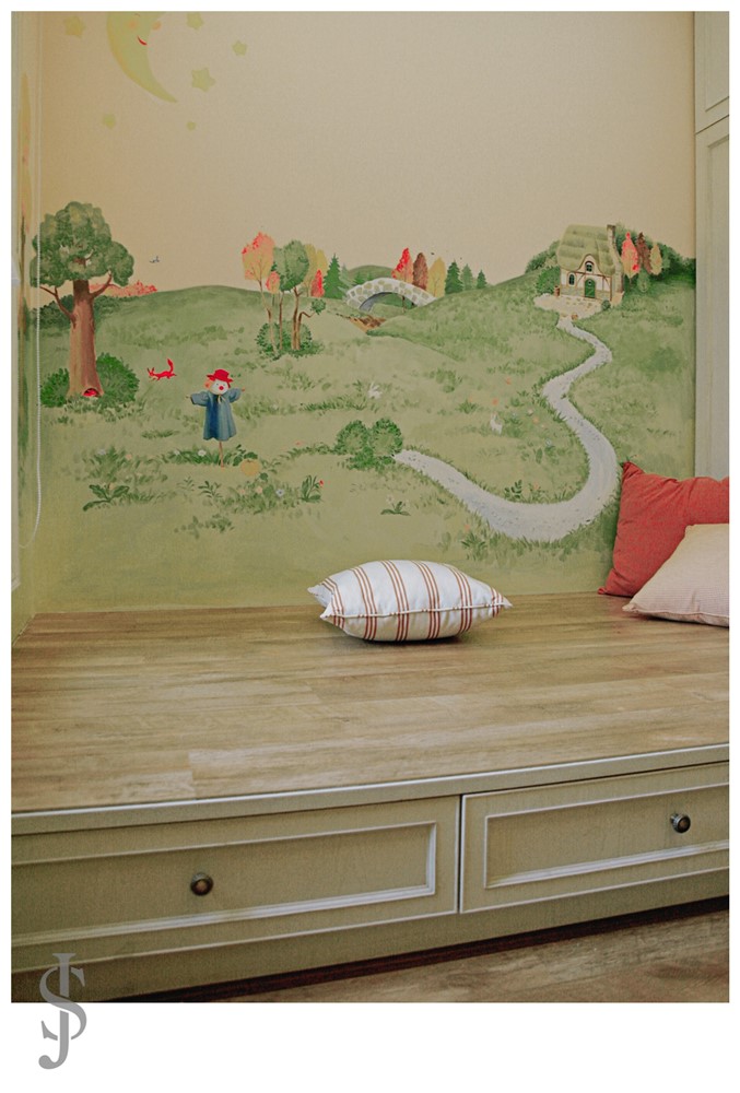 素锦空间设计丨英伦风阳光宅院，温馨童趣满溢-42