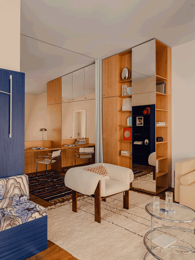 Blue Bo·柏林公寓丨德国柏林丨Bruzkus Greenberg,设计师Anna Kopeina-10
