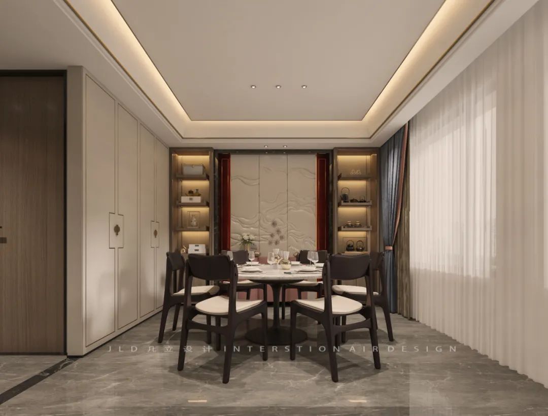 现代中式家居设计丨中国漳州丨JLD 设计-18