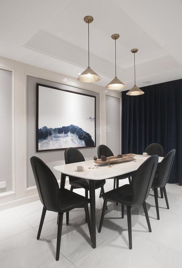 渝北 140 平米现代法式洋房装修完工效果-3