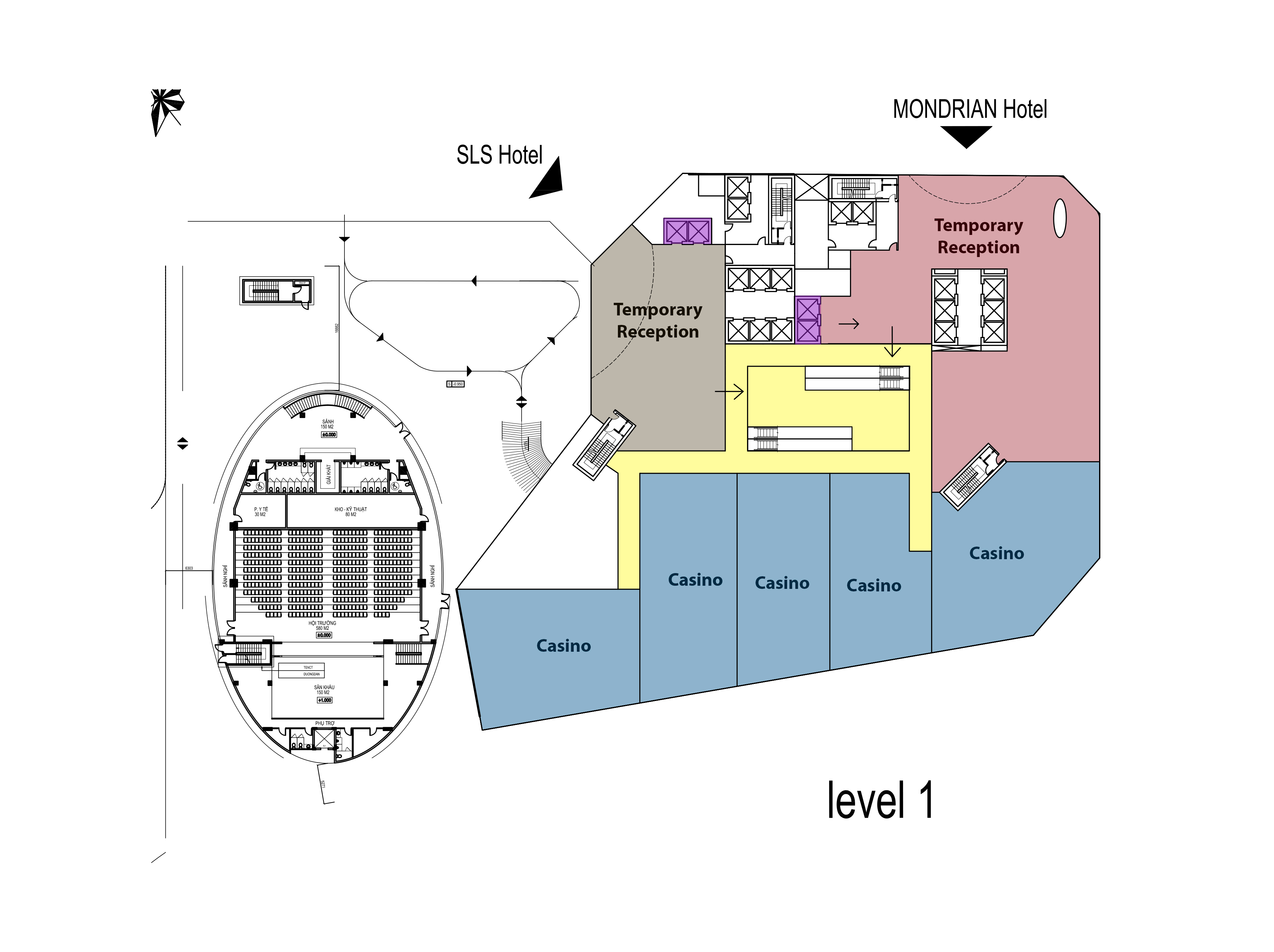Melia and New world Hotel - Vega City in Vietnam-33