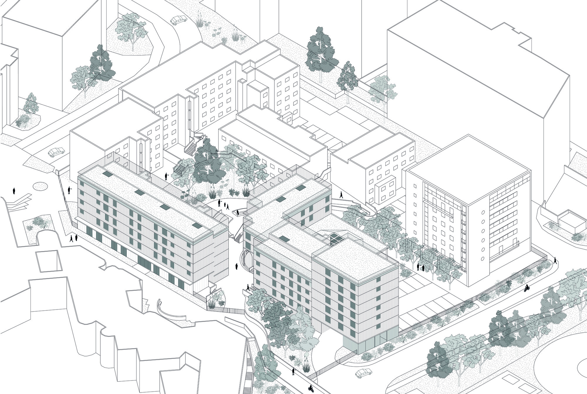 塞尔吉学生宿舍丨法国丨graal architecture-48