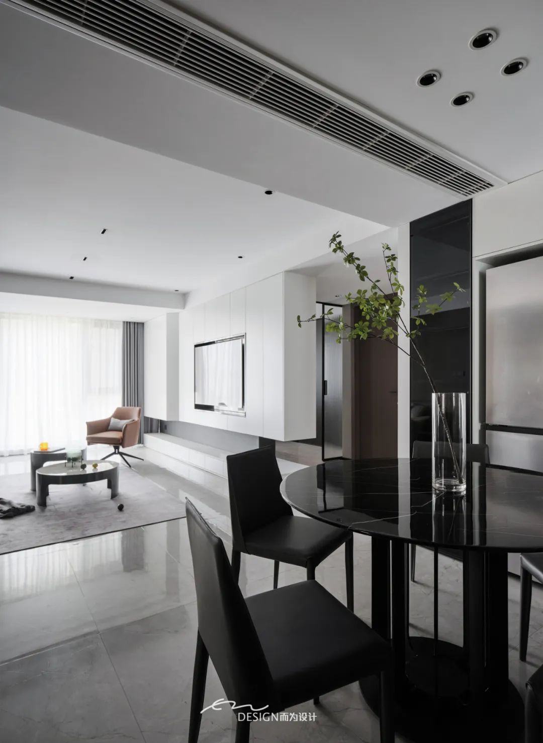 遇见·光影缱绻·扬州而为设计机构的现代简约之家丨中国扬州-31