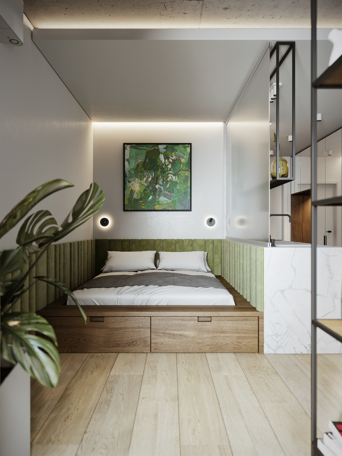 现代北欧风小户型，简单舒适的小窝-10